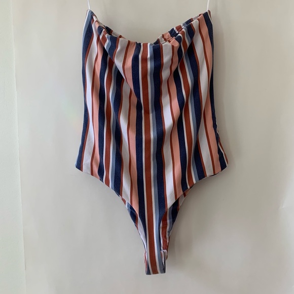 Striped Bodysuit - Picture 4 of 5